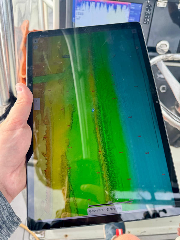 Spot On Fishing App 3d Relief Shading South Florida Structure Map